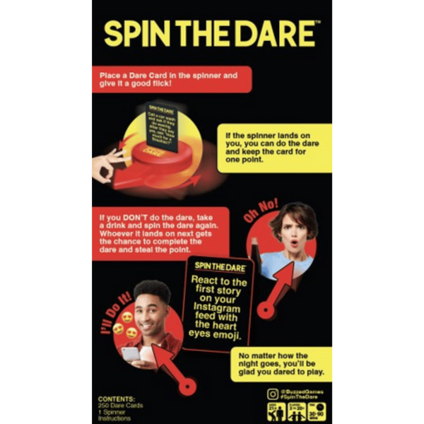Creative Conceptions Spin The Dare Sex Card Game - Default Title - Sex Games, Coupons and Tricks