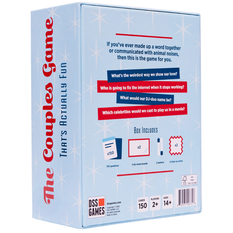 Creative Conceptions The Couples Game Thats Actually Fun Interactive Party Game - Sex Games, Coupons and Tricks