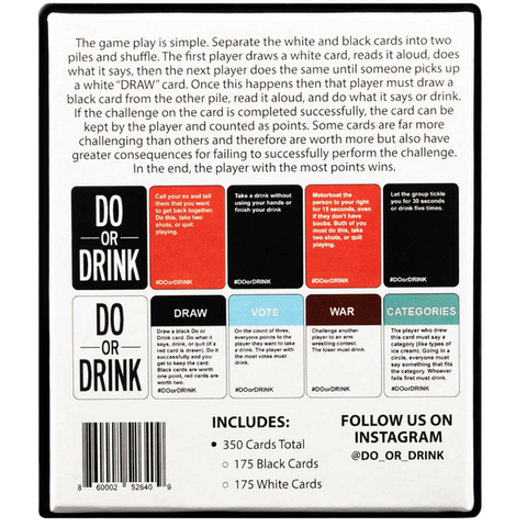 Creative Conceptions Do Or Drink Adult Party Game - Sex Games, Coupons and Tricks