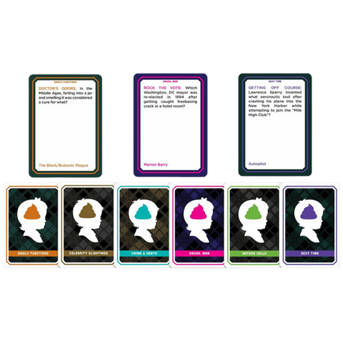 Creative Conceptions Sh*t for Brains Adult Trivia Game - Sex Games, Coupons and Tricks