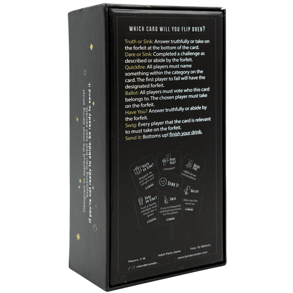 Creative Conceptions Bender Sender Adult Drinking Game - Default Title - Sex Games, Coupons and Tricks