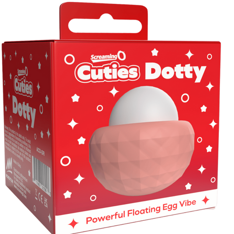 Screaming O Cuties Dotty Rechargeable Floating Egg Vibrator with 10 Functions - Love Eggs and Kegel Exercisers