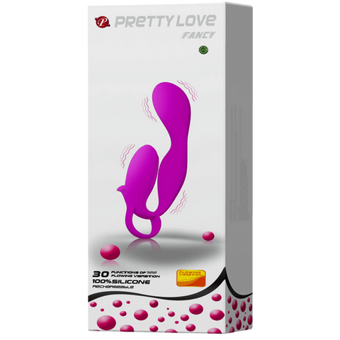 Pretty Love Flowery Silicone Rechargeable Clit Vibrator - Clit Ticklers and Pulsators