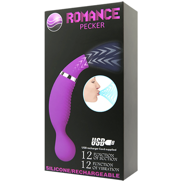 Baile Romance Pecker Rechargeable Clitoral Stimulator - Clit Ticklers and Pulsators
