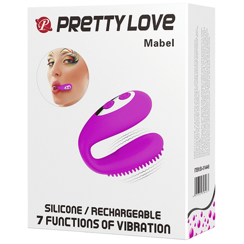 Baile Mabel Rechargeable Clitoral and Oral Sex Stimulator - Clit Ticklers and Pulsators