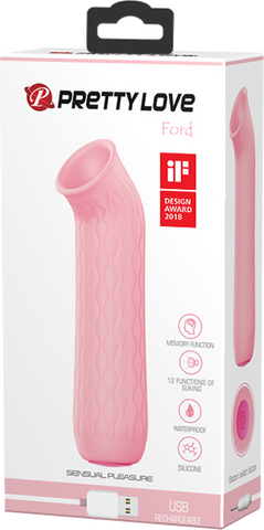 Baile Ford 12 Functions Rechargeable Clitoral Massager - Clit Ticklers and Pulsators