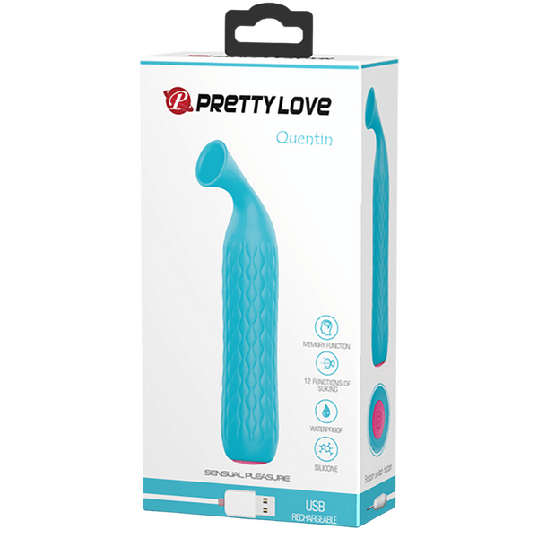 Baile Quentin 12 Functions Clitoral Stimulator - Clit Ticklers and Pulsators