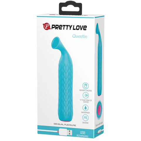 Baile Quentin 12 Functions Clitoral Stimulator - Clit Ticklers and Pulsators