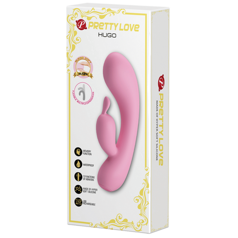 Pretty Love Hugo Rabbit Ear G Spot Vibrator - Rabbit Vibrators