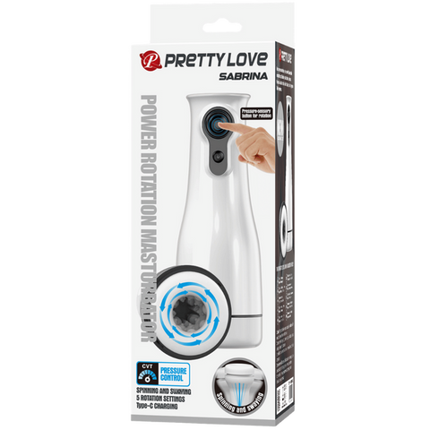Baile Rechargeable Sabrina Rotating Male Masturbator - Masturbators and Strokers
