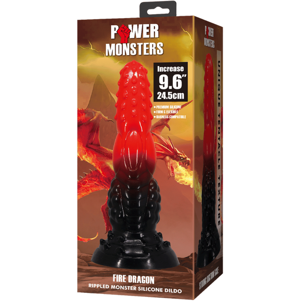 Baile Fire Dragon Monster Silicone Creature Dildo - Realistic Dildos