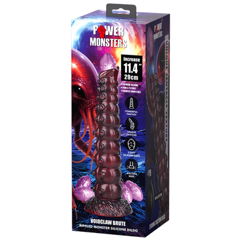 Baile Voidclaw Brute 11.4 Inch Suction Cup Infaltable Dildo