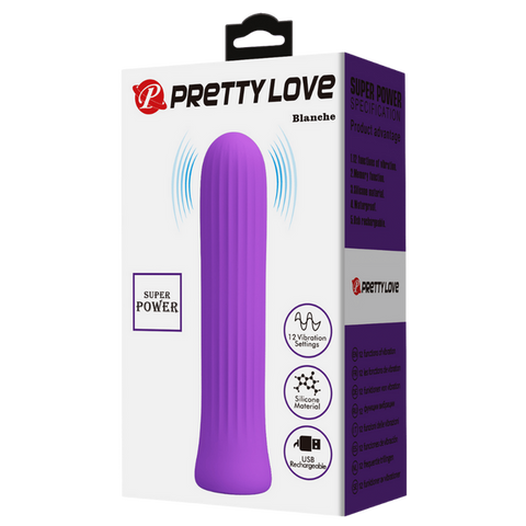 Baile Blanche Rechargeable Bullet Vibrator with Memory Function - Bullet Vibrators