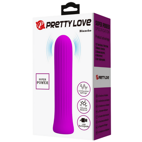 Baile Blanche Rechargeable Bullet Vibrator with Memory Function - Bullet Vibrators