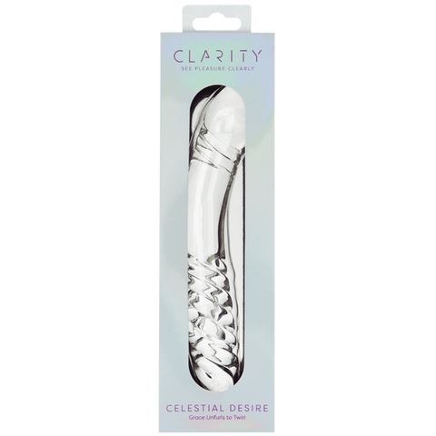Creative Conceptions Glass Dildo Celestial Desire Double Ended Design - Glass Sex Toys