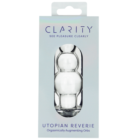 Creative Conceptions Glass Dildo Utopian Reverie Handcrafted Glass Anal - Glass Sex Toys