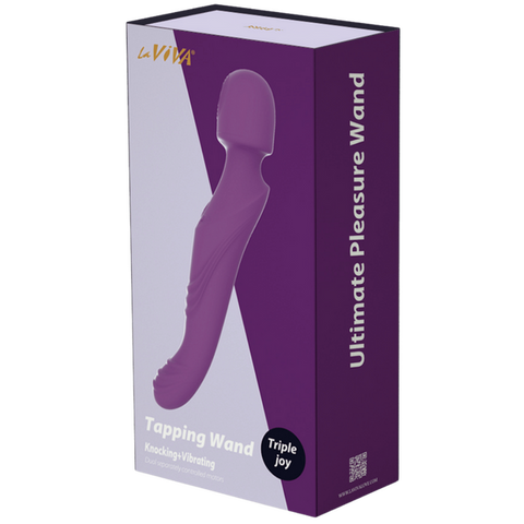 La Viva Tapping and Vibrating Body Wand Massager - Body Wands