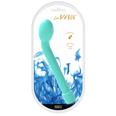 La Viva High G Multi Speed G Spot Vibrator Curved Head Design - G-Spot Vibrators