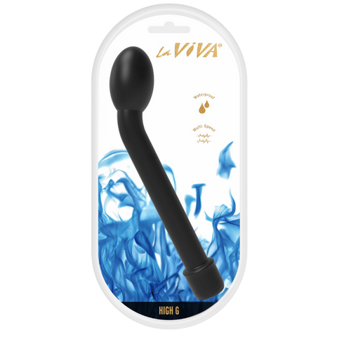 La Viva High G Multi Speed G Spot Vibrator Curved Head Design - G-Spot Vibrators
