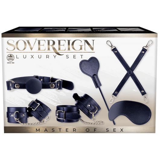 Excellent Power Sovereign Luxury Bondage Set - Black - Bondage Kits