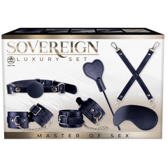 Excellent Power Sovereign Luxury Bondage Set - Black - Bondage Kits