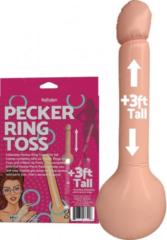 Hott Products Pecker Ring Toss Inflatable Game - Sex Games, Coupons and Tricks