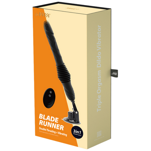 La Viva Blade Runner Double Thrusting & Vibrating Dildo - Vibrating Dildos