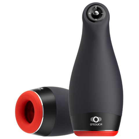 PLEASURE ENGINE Thrusting Heated Masturbator by Shots Toys