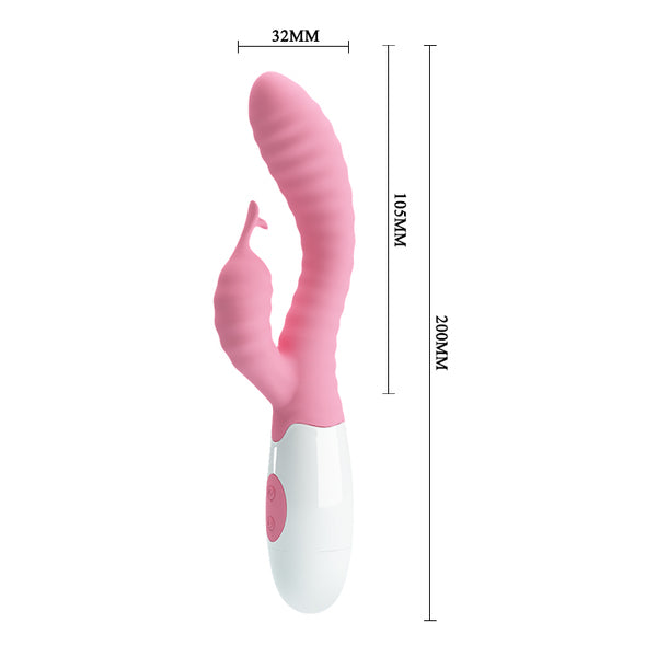 Baile Hyman Multi Functions Thrusting Rabbit Vibrator - - Rabbit Vibrators
