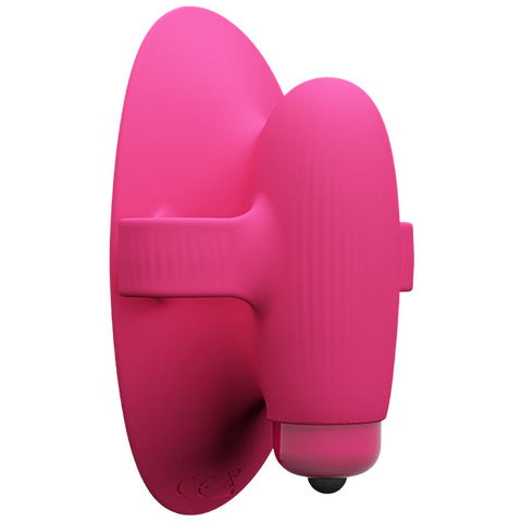 Baile Nelly Ribbed Silicone Finger Massager - Finger and Tongue Vibrators