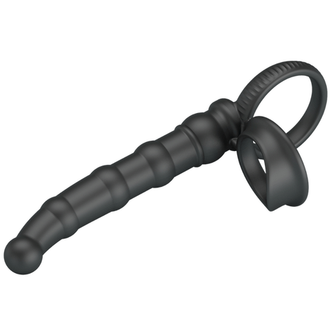 Baile Tatum Vibrating Cock Ring with Anal Probe - Vibrating Cock Rings