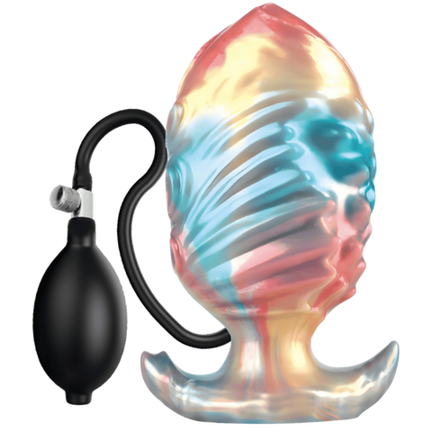 Baile Ebon Leviathan 7 Inch Inflatable Silicone Anal Plug