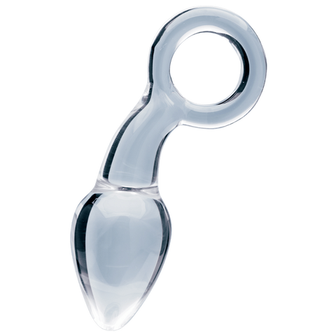 Creative Conceptions Glass Dildo Utopian Delight Handcrafted Butt Plug - Glass Sex Toys