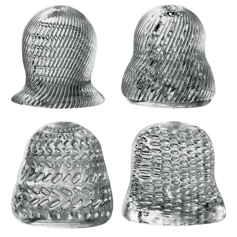 NANMA Corporation 4 in 1 Male Glans Stroker Set with Four Textures - Masturbators and Strokers
