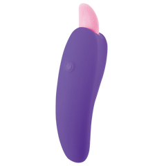 Excellent Power Slurp Slurp Adult Tongue Stimulator - Purple - Finger and Tongue Vibrators