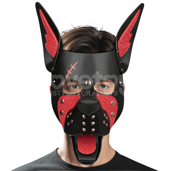 Lovetoy Scarred Alpha Pup Fetish Play Mask - Masks And Blindfolds