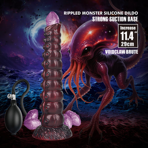 Baile Voidclaw Brute 11.4 Inch Suction Cup Infaltable Dildo