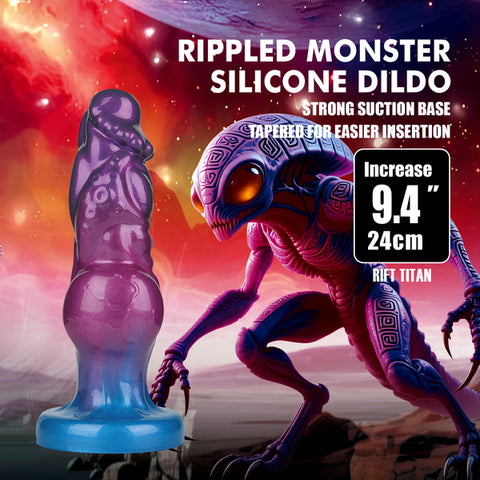 Baile Rift Titan 9.4 Inch Inflatable Monster Silicone Dildo