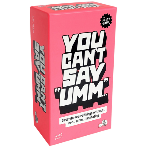 Creative Conceptions You Cant Say Umm Team Racing Party Game - Sex Games, Coupons and Tricks