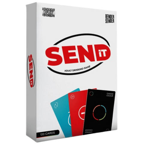 Creative Conceptions Send It Bender Sender Adult Drinking Card Game - Sex Games, Coupons and Tricks
