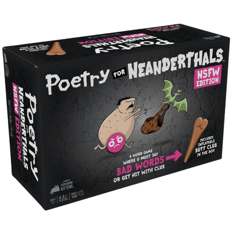 Creative Conceptions Poetry for Neanderthals NSFW Adult Party Game - Sex Games, Coupons and Tricks