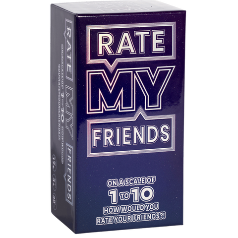 Creative Conceptions Rate My Friends Adult Party Game with Rating Dial - Sex Games, Coupons and Tricks