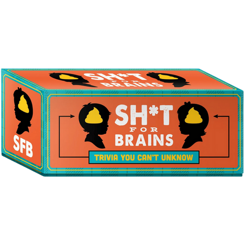 Creative Conceptions Sh*t for Brains Adult Trivia Game - Sex Games, Coupons and Tricks
