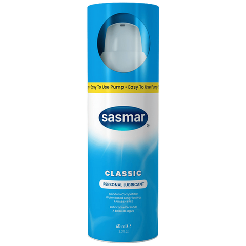Sasmar Classic Water Based Personal Lubricant 60ml - Water Based Lubes