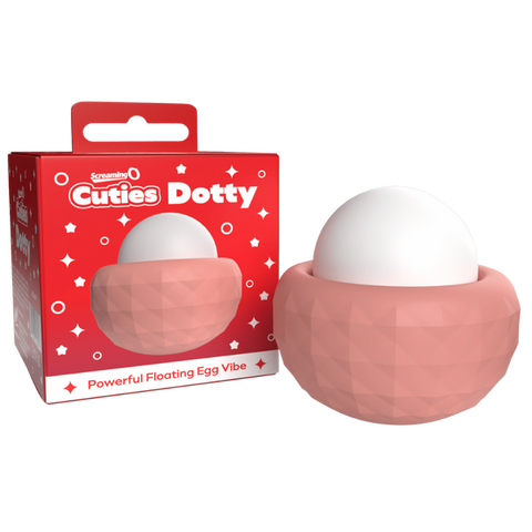 Screaming O Cuties Dotty Rechargeable Floating Egg Vibrator with 10 Functions - Love Eggs and Kegel Exercisers