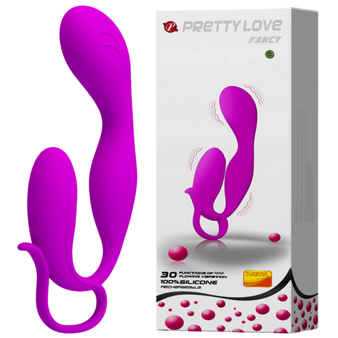 Pretty Love Flowery Silicone Rechargeable Clit Vibrator - Clit Ticklers and Pulsators