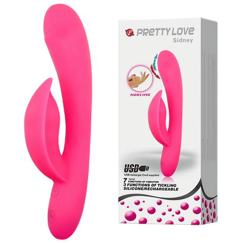 Pretty Love Sidney Silicone Rechargeable Rabbit Vibrator - Rabbit Vibrators