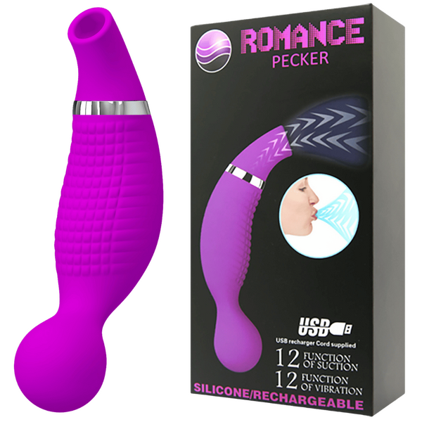 Baile Romance Pecker Rechargeable Clitoral Stimulator - Clit Ticklers and Pulsators