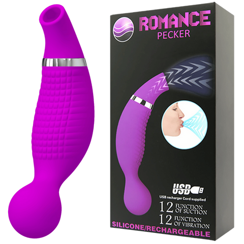 Baile Romance Pecker Rechargeable Clitoral Stimulator - Clit Ticklers and Pulsators