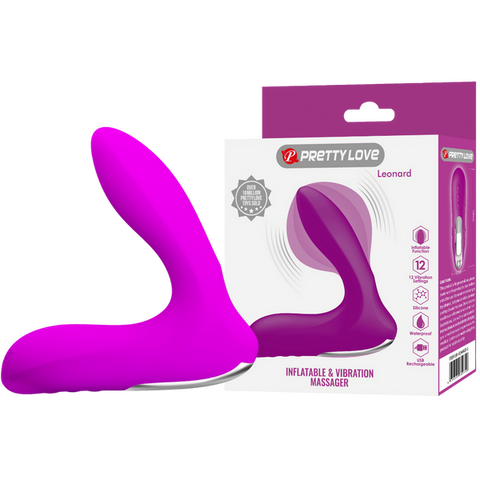 Pretty Love Leonard Inflatable Prostate Massager - Prostate Toys